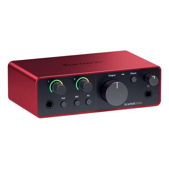 Bộ Combo Mic Thu Âm Hát Livestream Sound Card Focusrite Solo Gen 4 & Mic TAKSTAR PC K320 Thu Âm Điện