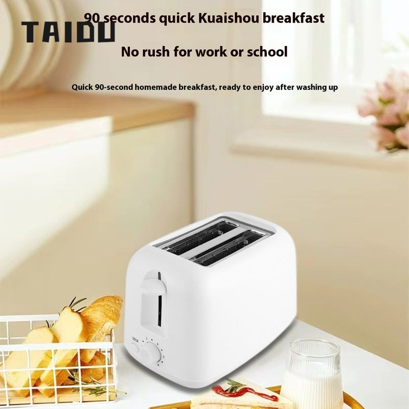 TAIDU Toaster Household Automatic Breakfast Machine Bread Roaster Fashion Simple ราคา 495 บาท*ส่งฟรี