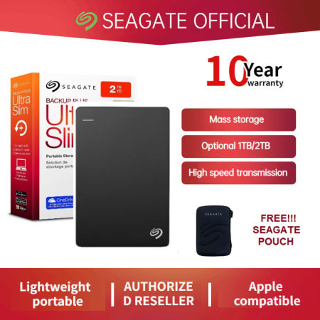 Seagate 2TB One Touch USB3.0 with Free Data Recovery