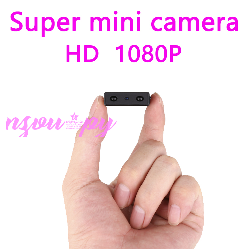 [nzvu5py] 1080P HD Mini Micro Camera Camera Full Camcorder Infrared Night Vision Micro Cam Motion Detection IR-CUT DV Support TF Card