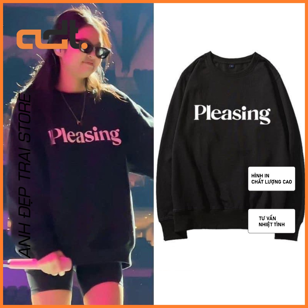 Áo sweater nỉ Pleasing Jennie Idol Blackpink Kpop Cheap Moment