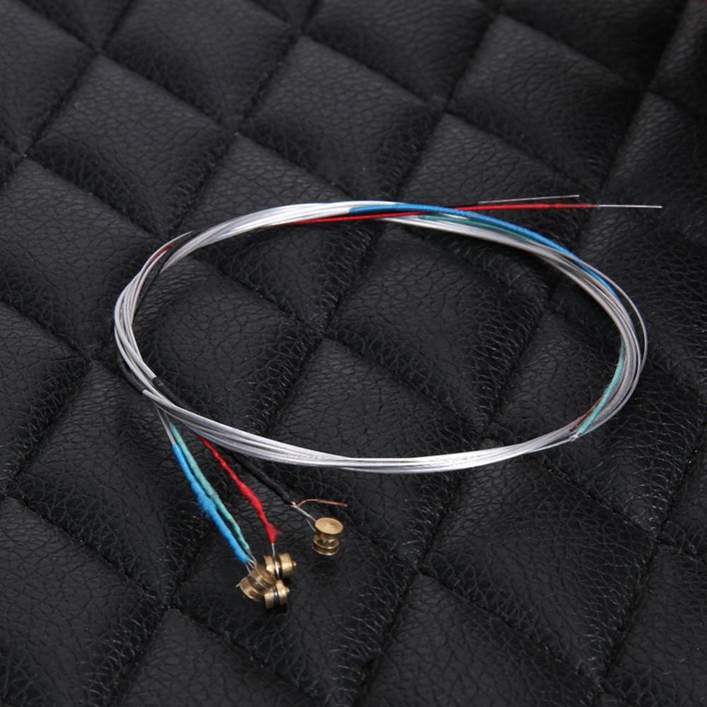 [Cheerfulhigh] vĩ cầm Dây đàn violin chuyên nghiệp dây thép lõi E-A-D-G linh kiện nhạc cụ Phụ kiện đàn Violin nhôm