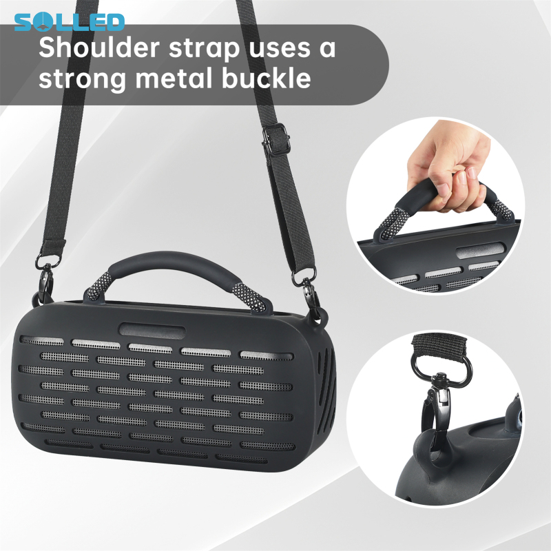 Soft Silicone Case Compatible For SoundLink Max Speaker Travel Carry Pouch Heat Dissipation Protective (Speaker Not Included) ราคา 241 บาท*ส่งฟรี