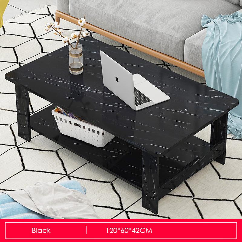 Modern Furniture Tables Coffee Table Lazada Singapore Double Tiers Marble Print Coffee Table