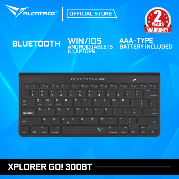 Alcatroz Bluetooth 3.0 Wireless keyboard Xplorer Go! BT300 Singapore