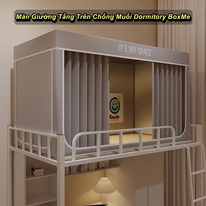 Màn Giường Tầng trên chống Boxme Cooker Muỗi Dormitory bảo vệ Giấc Ngủ Riêng Tư (Screen)