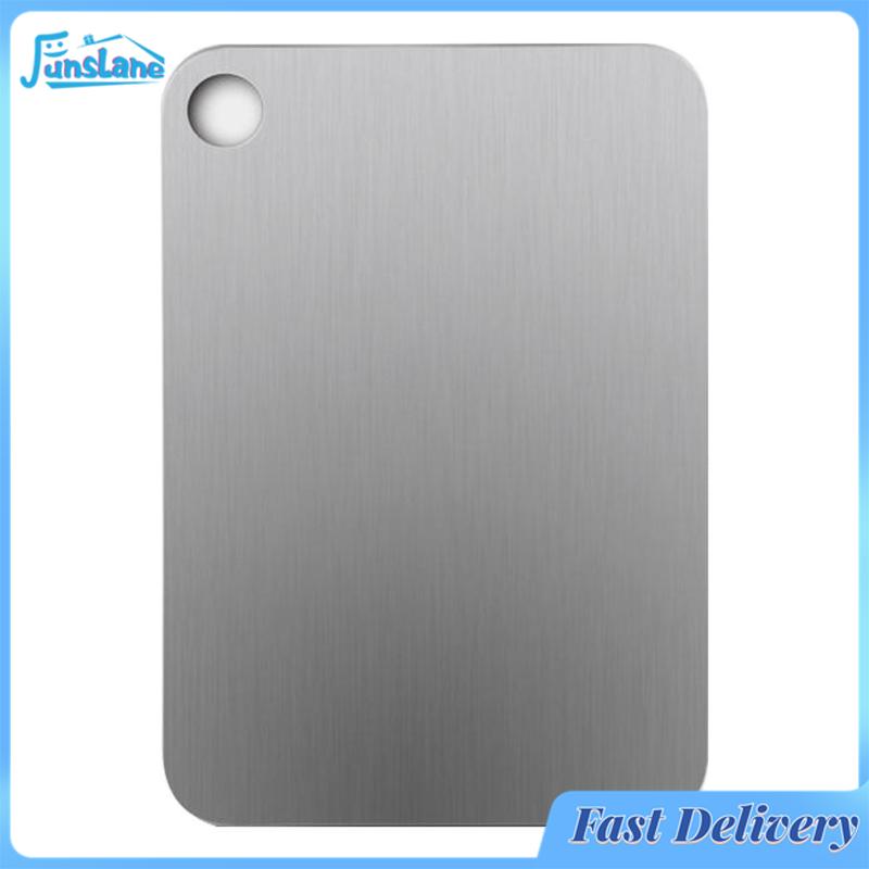 FunsLane Portable Titanium Cutting Boards, Kitchen Double Sided Titanium Chopping Board, Hanging Cutting Boards With Smooth Durability Edge For Kitchen ราคา 2,582 บาท*ส่งฟรี