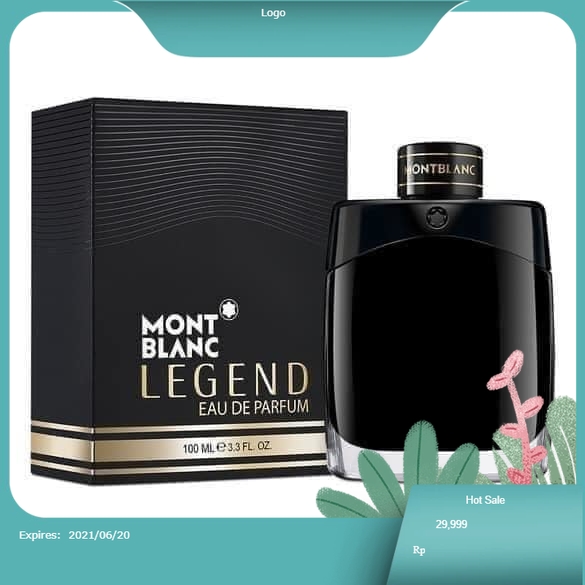 [HCM]Nước hoa nam Mont Blanc Legend EDP 100ml