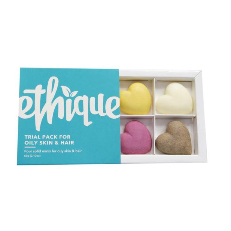 Buy Ethique Trial Pack For Oily Skin & Hair Types 60g Singapore