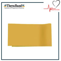 Thera-Band Exercise Bands Retail Pack 1.5m Latex Elastic Therabands for Upper & Lower Body & Core Exercise