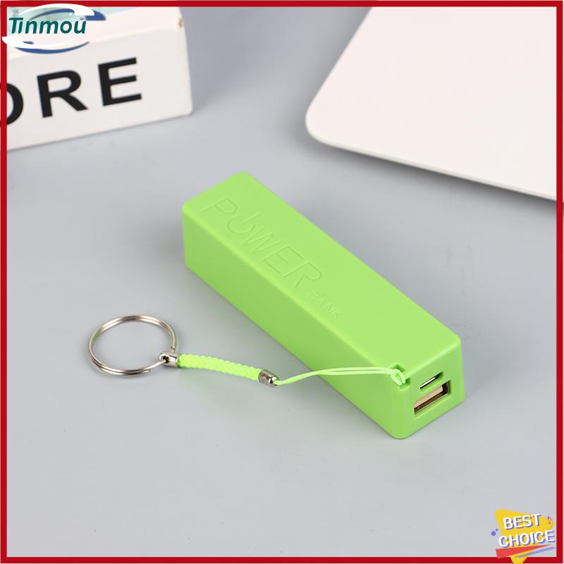 【Tinmou】🌟🌟【Hot Sale】🎈 Điện thoại di động ngân hàng sạc pin gói cho trường hợp tự làm hộp Protable đầy màu sắc stroage hộp - 3