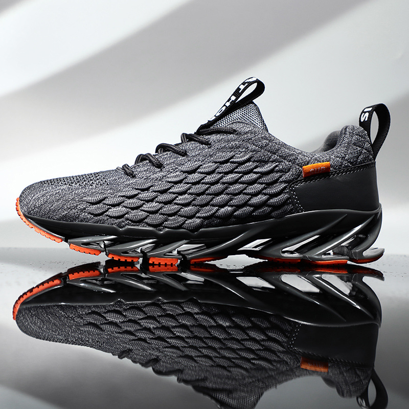 Sports Shoes for Men Running Shoes Couple Shoes Sneakers Unisex Large Size 35-46 Men's Mesh Shoes Black Shoes for Men Casual Shoes - 4