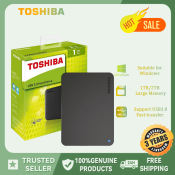 Toshiba Canvio Basics Portable External Hard Drive 1TB/2TB