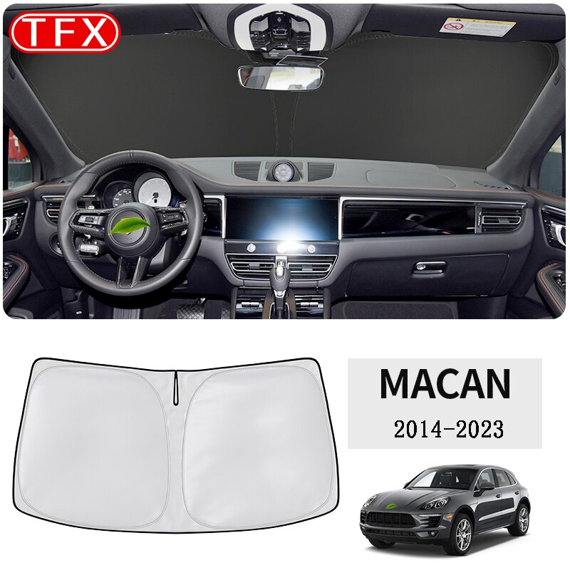 Cho PORSCHE MACAN 95B 2014-2023 tạo kiểu cho xe nano-insulat kính chắn gió dù để che nắng cửa sổ trước tấm chắn nắng nội thất essories