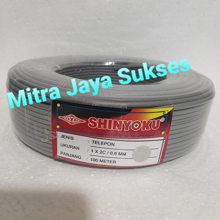 KABEL TELEPON SHINYOKU ISI 2 KABEL TWEETER Harga 186,000 rupiah*Gratis Ongkir