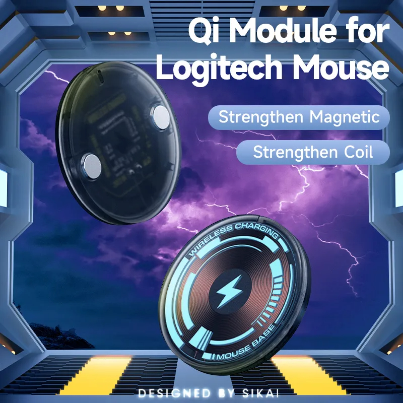 【Free-delivery】 Qi Mouse POWERCORE Module For G Pro X Superlight G703 G502 X Hero G903 Gaming Wirele