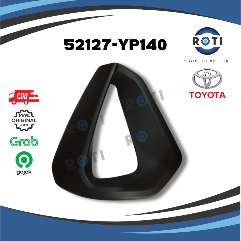 TOYOTA COVER LAMPU SEIN BUMPER DEPAN KANAN INNOVA REBORN 52127-YP140 Harga 81,290 rupiah*Gratis Ongkir