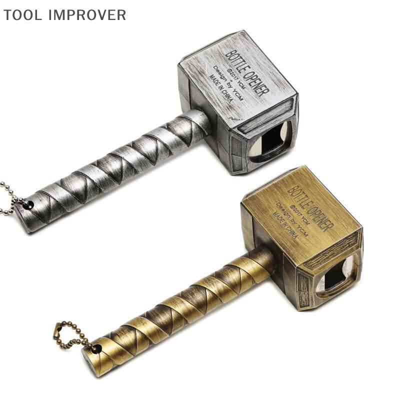TOOL IMPROVER 1 cái dụng cụ mở chai bia búa đóng chai tay cầm bia hình Thor dụng cụ mở chai bia