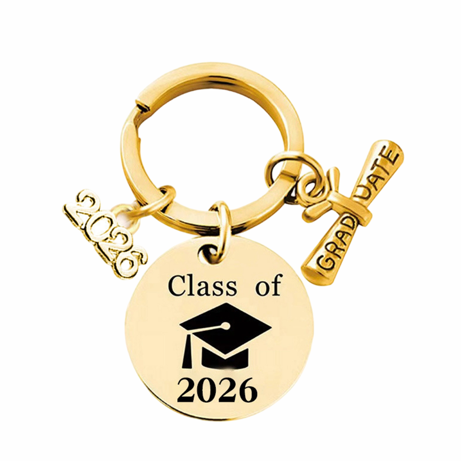 College Graduation Keepsake Class of 2026 Keychain Class of 2026 Graduation Keychain for High School College Graduates Meaningful Gift for Him Her Graduation Decoration Souvenir Perfect Graduation - 6