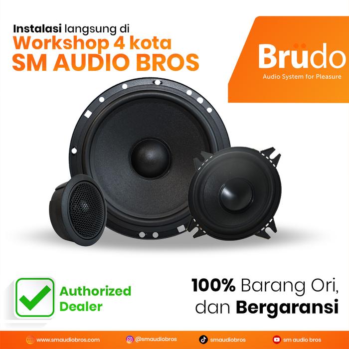 BRUDO AZURA SPEAKER AKTIF 3WAYS KOMPONEN Harga 14,720,000 rupiah*Gratis Ongkir