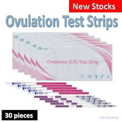{New Stocks} 30 pieces LH test strips / Ovulation predictor kit