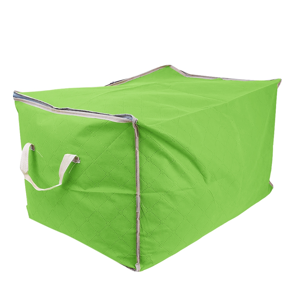 Ngăn quần áo có thể gập lại quần áo lưu trữ hộp cho quần áo underbed Túi chống bụi màu xanh lá cây