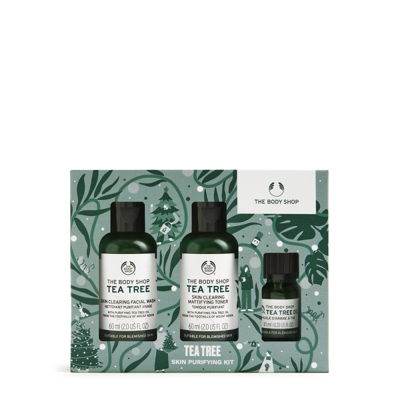 Buy The Body Shop Tea Tree Skin Purifying Kit (Christmas Gift Set) Singapore