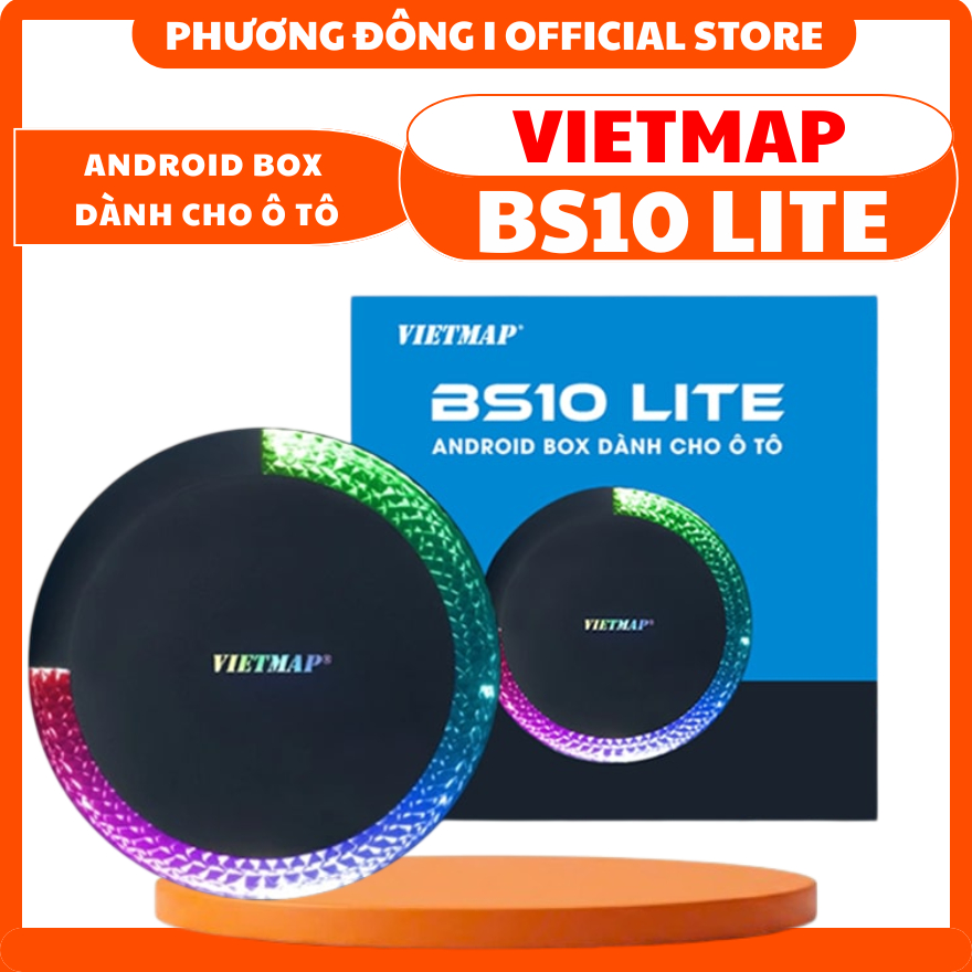 ANDROID BOX VIETMAP BS10 LITE DÀNH CHO Ô TÔ - TẶNG VIETMAP LIVE 36 THÁNG, GIẢI TRÍ TỔNG HỘP
