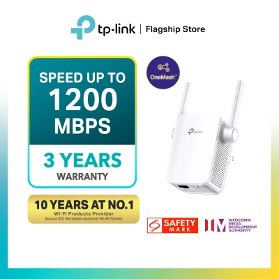 TP-LINK RE305 AC1200 Dual Band Wireless WiFi Range Extender/booster/AP mode (Works with any router)