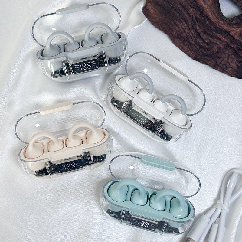 Guanjia's new Gjby series CA-150 clip on OWS stereo Bluetooth earphones 5.4 high-quality hot selling Replacement Earbuds ราคา 436,227 บาท*ส่งฟรี