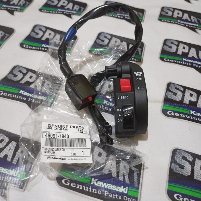 SAKLAR HOLDER HOUSING KANAN NINJA R 150 LAMA -ONTARGET STORE Harga 1,750,000 rupiah*Gratis Ongkir