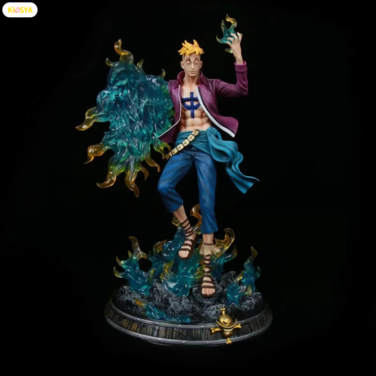Kissya Marco một mảnh Mô hình nhân vật Nhật Bản Anime bề mặt mịn xách tay mô hình PVC cho phòng ngủ phòng khách trang trí nội thất