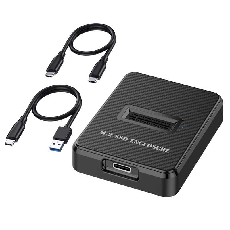 10Gbps Single Bay M.2 SSD Enclosure Hard Disk External Box NGFF/NVME M.2 Docking Station SSD Hard Disk Enclosure Giá 427,100 Đồng*Miễn phí vận chuyển