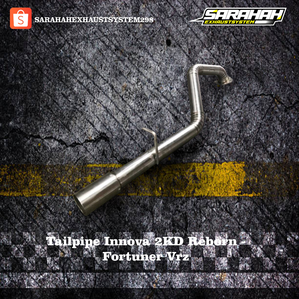 Tailpipe Innova 2KD Reborn - Fortuner Vrz - Sarahah Exhaust System Harga 1,425,000 rupiah*Gratis Ongkir