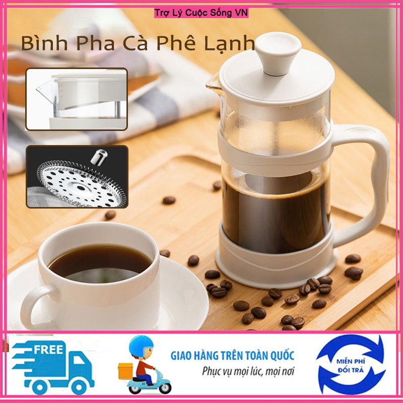 350ml/ 800ml/1000ml Hướng dẫn sử dụng Bộ lọc trà cà phê Máy pha cà phê Pháp Tay cầm bằng thép không gỉ