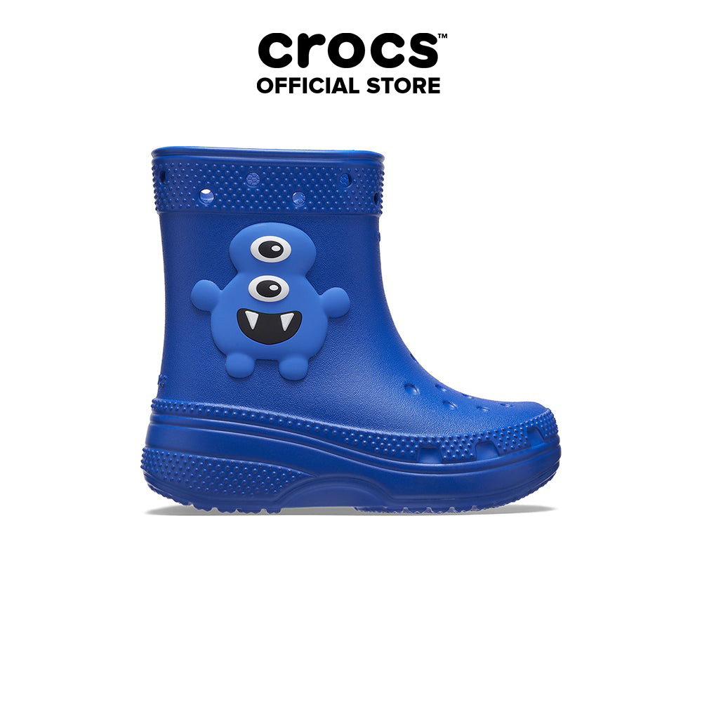 Giày Boot Trẻ Em Crocs Toddler Classic I Am Monster - Blue Bolt