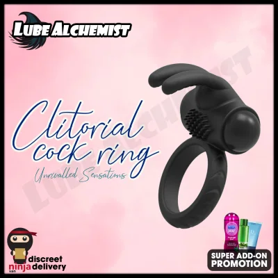 LubeAlchemist™ Premium Cock Ring Vibrator Sex Toy Dildo Unisex Female Male Couple Foreplay Sex Toys For Him Male Adult Toys