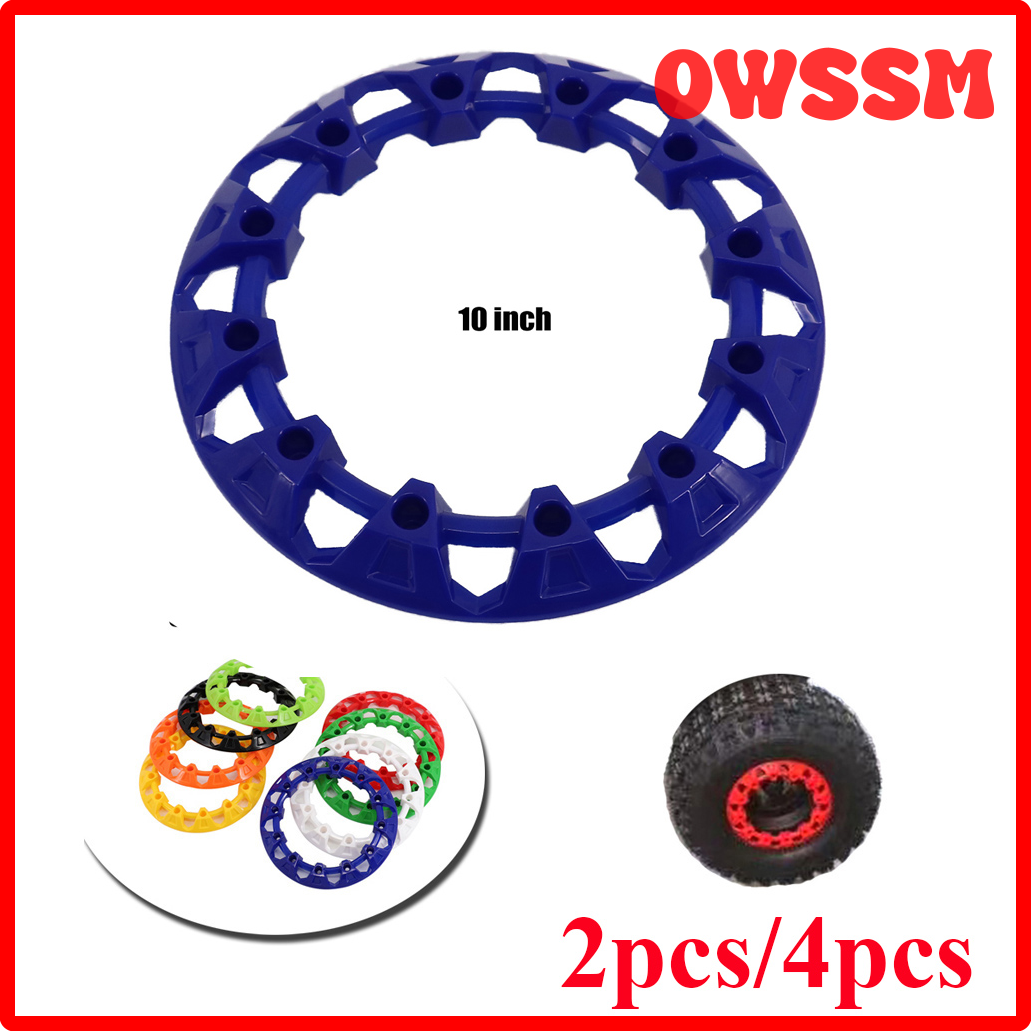 [Owssm] 2 cái/4 cái nắp vành bảo vệ trung tâm bánh xe ATV 10 inch xe thông dụng vỏ nhựa bánh xe tất 