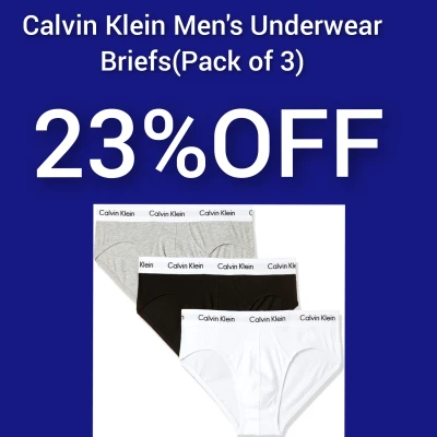 Calvin Klein Men's Brief (Pack of 3)