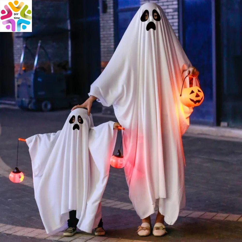 TSEVD Polyester Áo choàng ma Halloween Đèn bí ngô Ảnh chuyên nghiệp Trang phục ELF Dress Up Hiệu suất Đạo cụ quần áo Trang Phục Cosplay Phụ nữ
