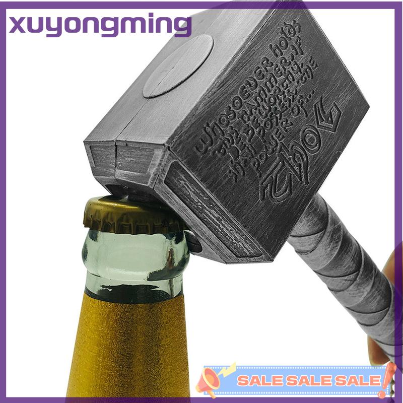 xuyongming 1 cái dụng cụ mở chai bia búa đóng chai tay cầm bia hình Thor dụng cụ mở chai bia