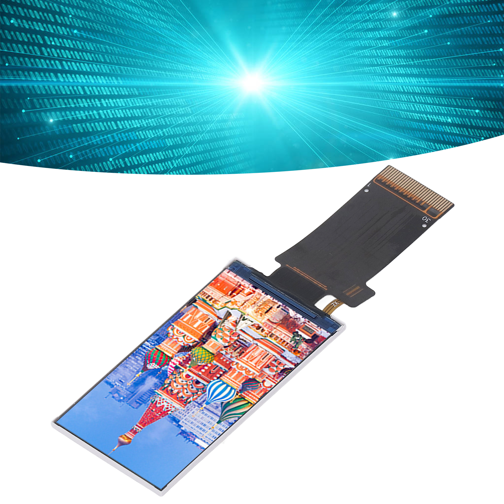 Garosa Mô-đun hiển thị IPS 170 X 320 1.9in Hình ảnh tự nhiên Phản hồi nhanh Màn hình IPS tiêu thụ điện năng thấp cho thiết bị điện tử Giá 193,000 Đồng*Miễn phí vận chuyển