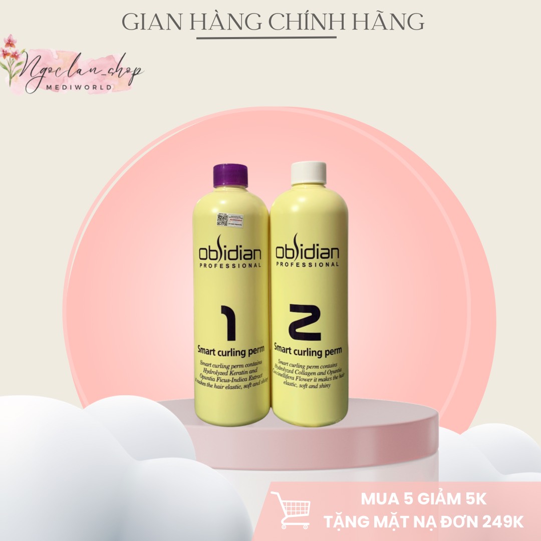 Cặp thuốc uốn nóng - lạnh 3d obsidian - chính hãng