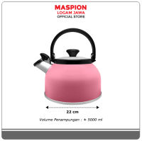 Maspion Mikado Teko Alumunium Rigoletto Summer Whistling Kettle