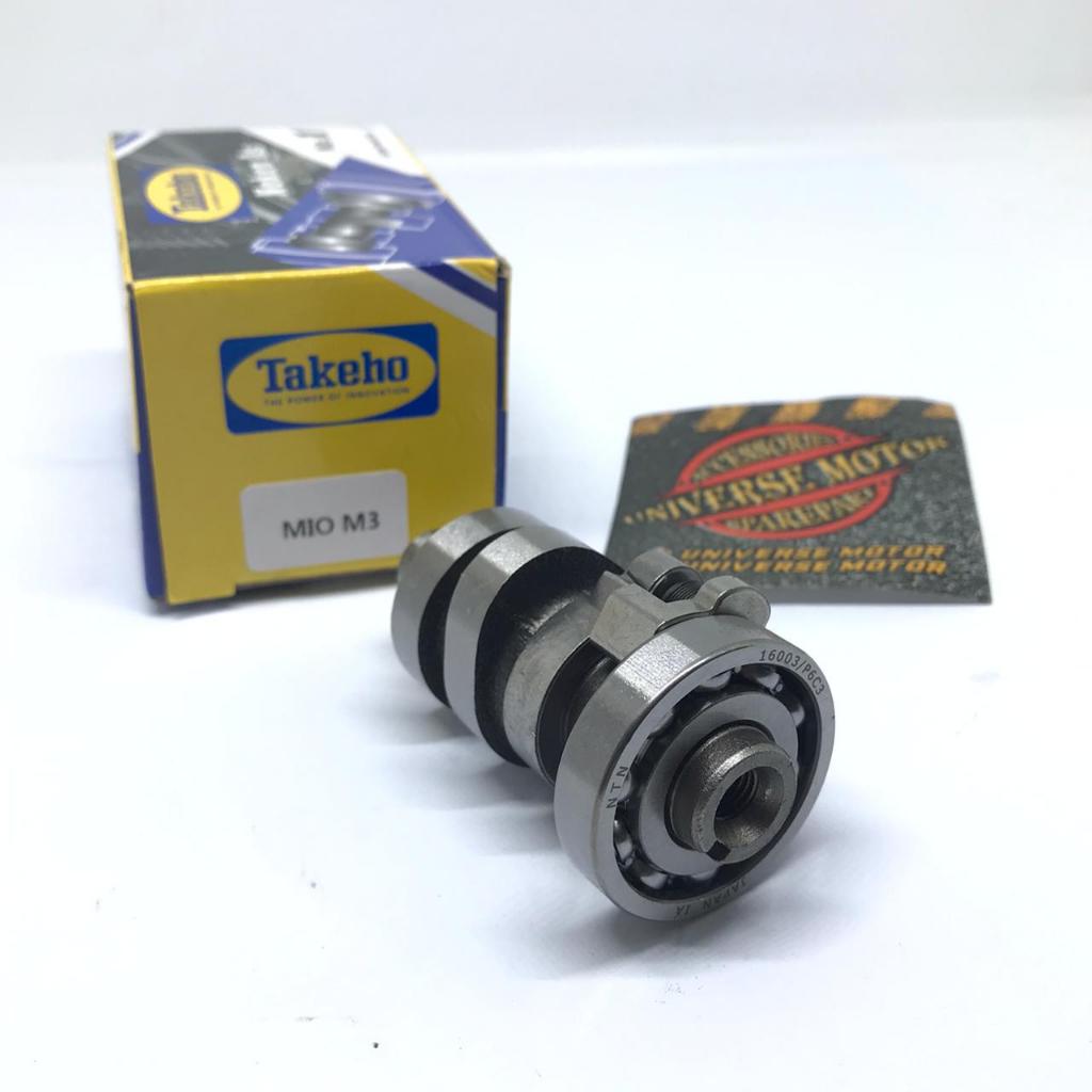 NOKEN AS MIO M3 MIO 125 SOUL GT 125 FINO 125 2PH AS KLEP CAMSHAFT Harga 82,847 rupiah*Gratis Ongkir