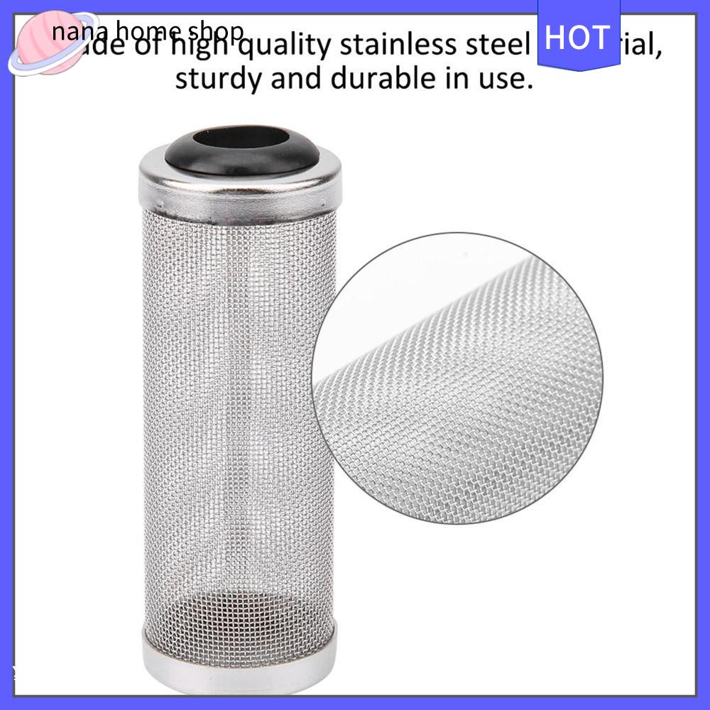 LUAN300603 silicon Lưới lọc bể cá Lưới thép không gỉ Bọc lưới ống lưới Vỏ bọc bộ lọc Phụ kiện Ống lọc trước  loại Bộ lọc tôm Hít thở bể cá