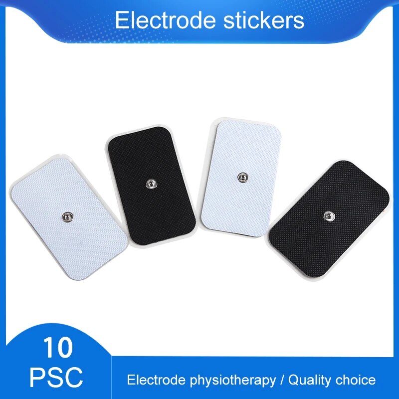 【Eco-friendly】 10pcs Electrode Pads Physiotherapy Tens Machine Body Ems Acupuncture Muscle Patche For Ems Body Massager