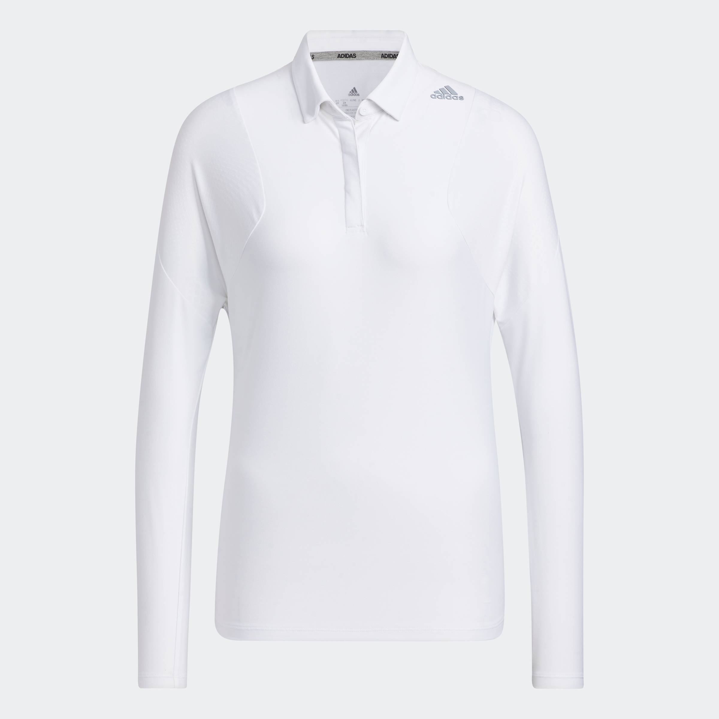 adidas Đánh gôn Áo Polo Co Giãn Dài Tay Nữ trắng HG1692