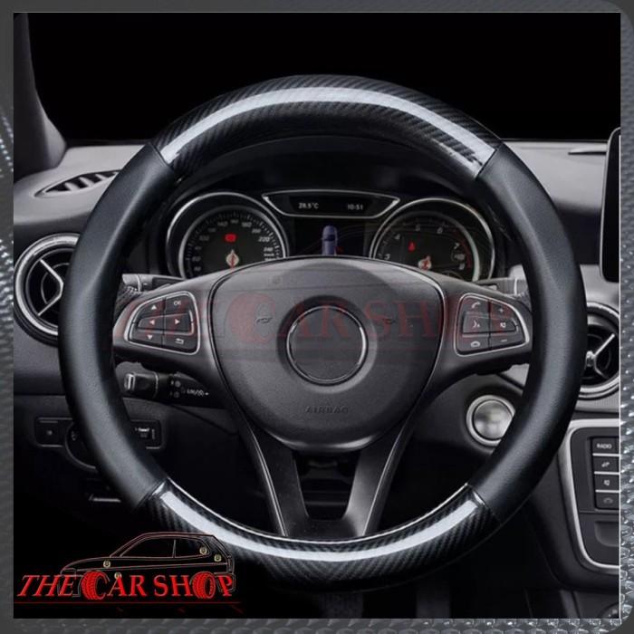 SARUNG STIR MOBIL MOTIF CARBON KULIT MOBIL “TOYOTA VELOZ” - RED MARKEET Harga 202,000 rupiah*Gratis Ongkir