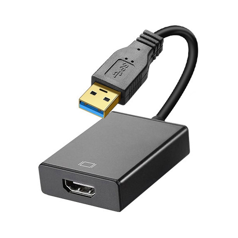 【HOT ITEMS】 <br>USB 3.0/2.0 to -Compatible Adapter 1080P HD Multi-Display Video Audio Graphics Cable